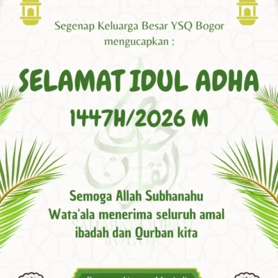 Selamat Hari Raya Idul Adha 1447 H